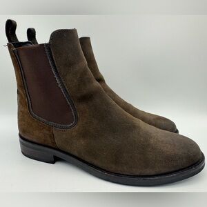 Thursday Duchess Suede Chelsea Boots Women's US Size 6.5 Brown